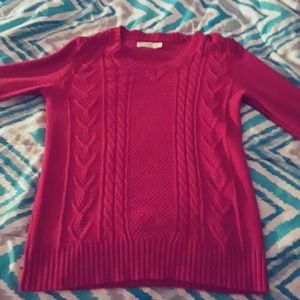 Faded Glory Red Sweater 🔴